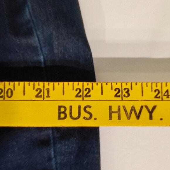 Denizen from Levi's jeans curvy skinny dark wash blue women's size W34 L32 - Picture 12 of 15